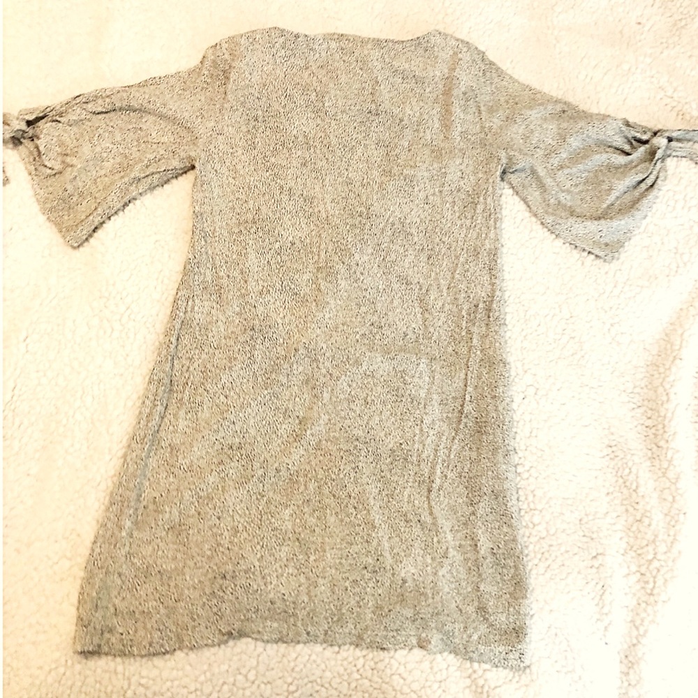 H&M Women 3/4 Sleeves Polka Dot Mini Dress Size 4 - Picture 4 of 8